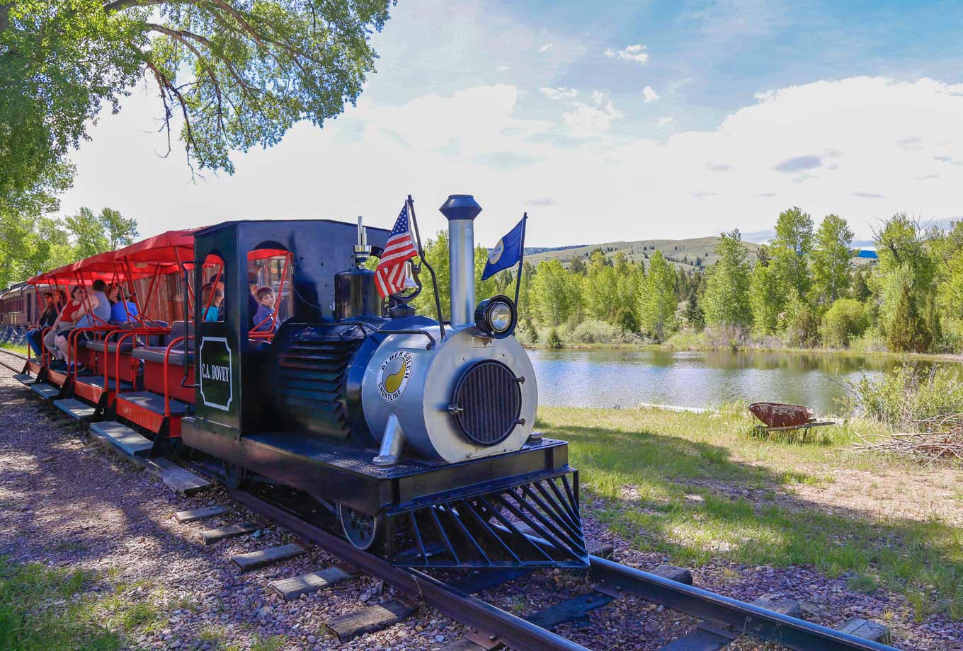 Alder Gulch Short Line Railroad in Nevada City